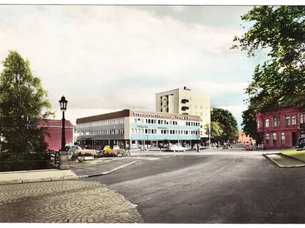 En stadsvy från Hudiksvall.