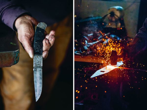 Kniv och städ