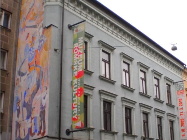 Rommuz - Muzeum Romské Kulturys byggnad i Brno, Tjeckien.